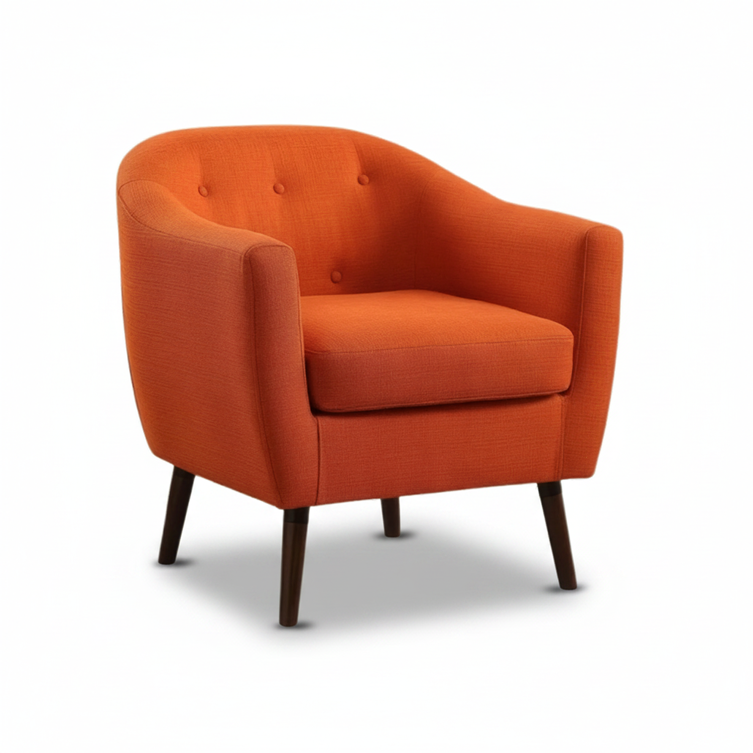 Upholsered accent chair