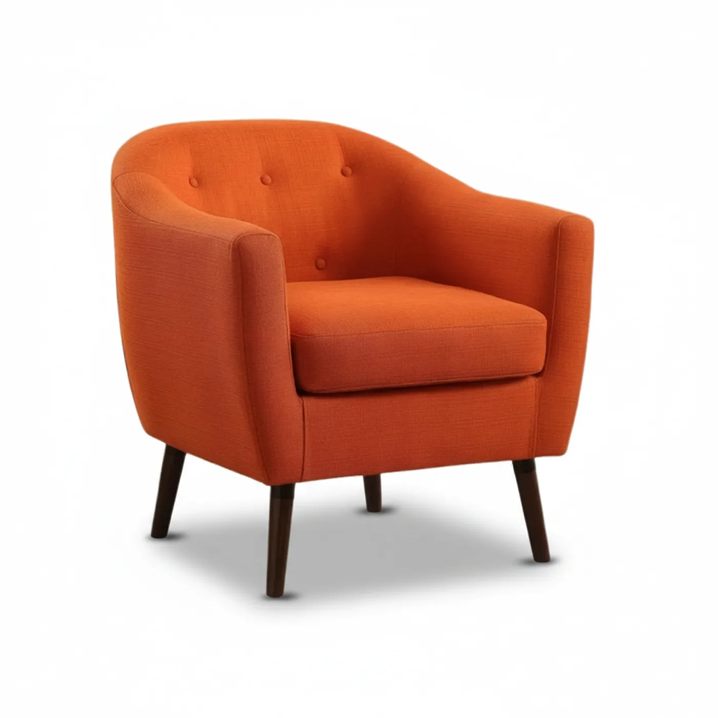 Upholsered accent chair
