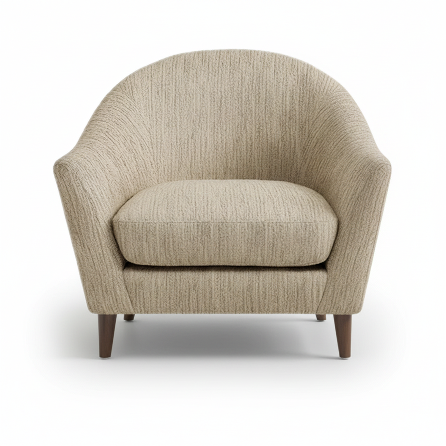 Upholstered accent chair