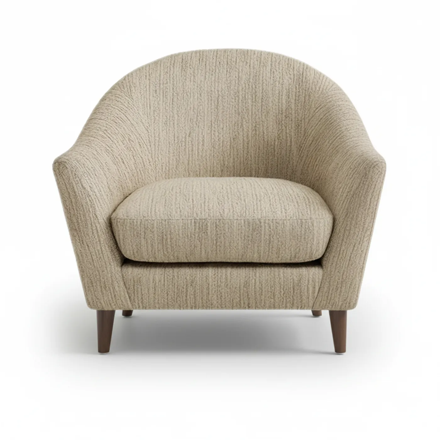 Upholstered accent chair