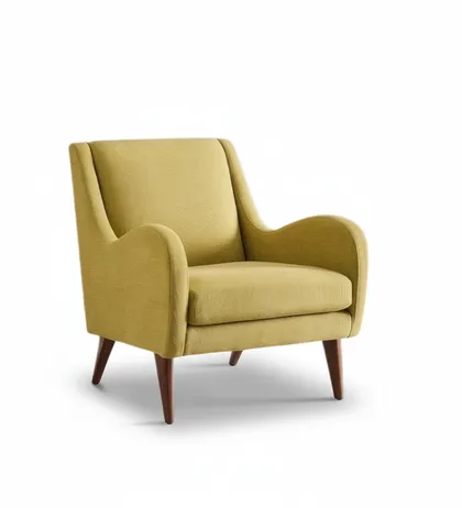 Upholstered accent chair