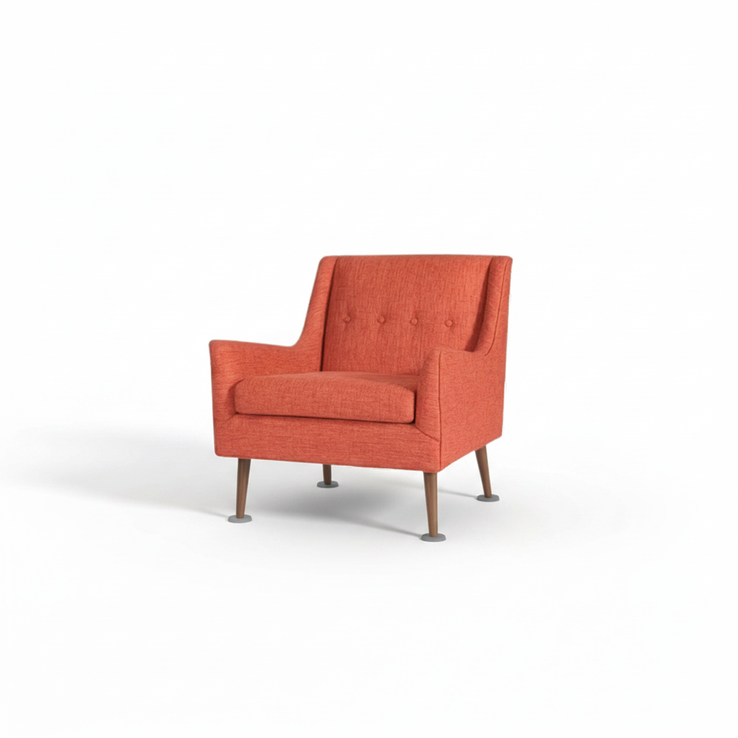 Upholstered accent chair