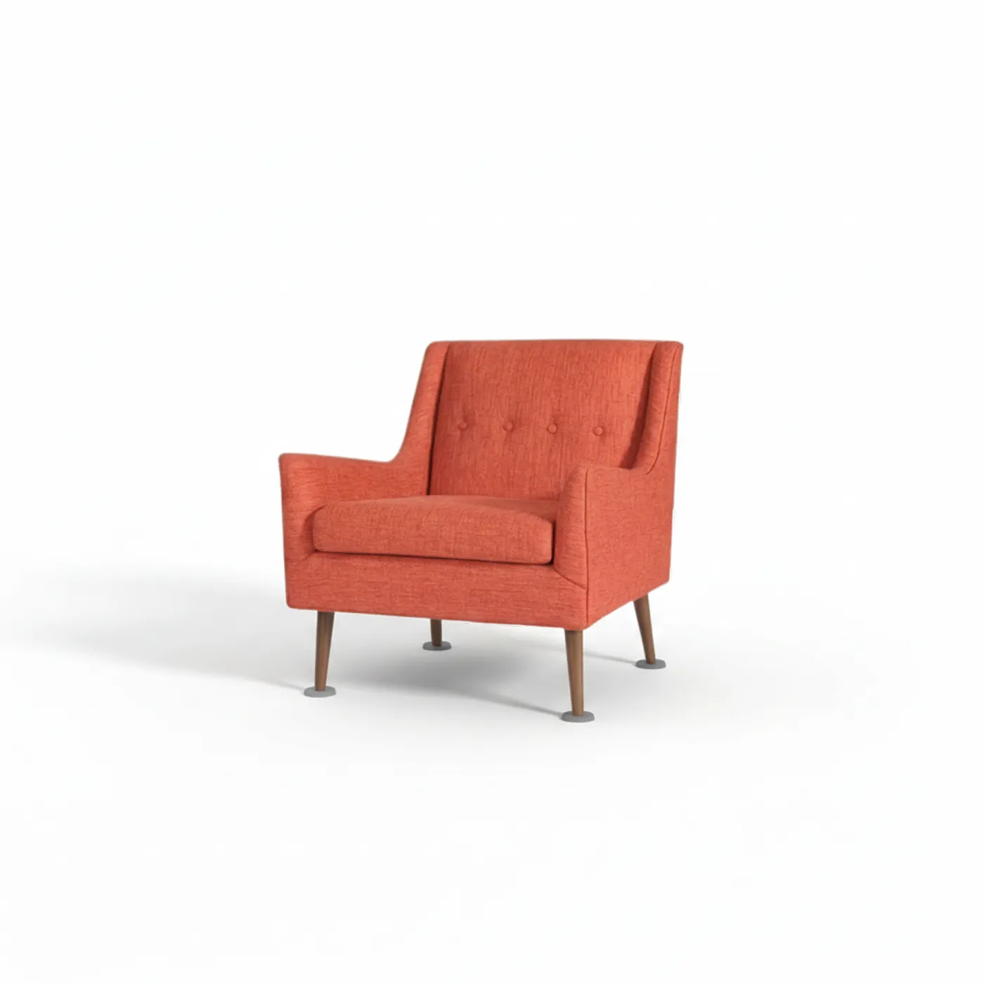 Upholstered accent chair