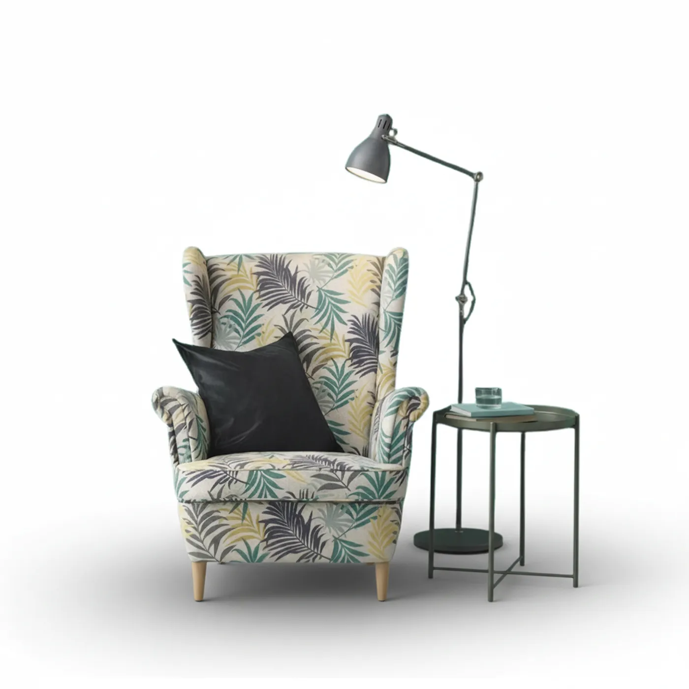 Upholstered accent chair