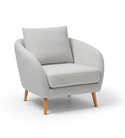 Upholstered accent chair